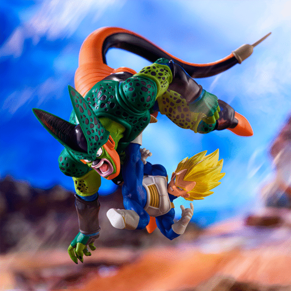 Vegeta VS Cell Revible Moment "Dragon History 2" Ichiban Kuji C