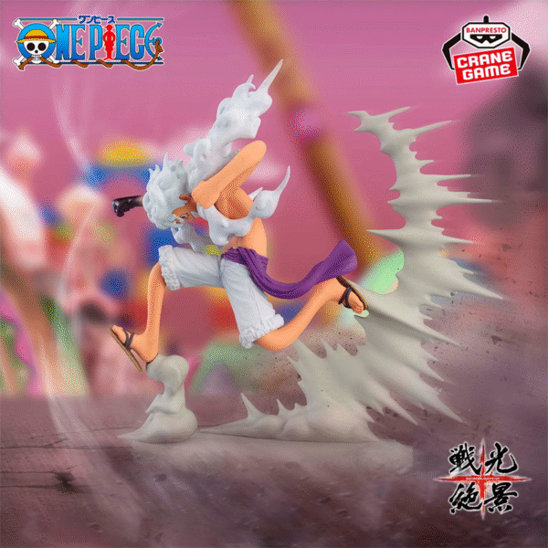 Monkey D. Luffy Gear 5 One Piece "Zenkouzekkei" CraneGame