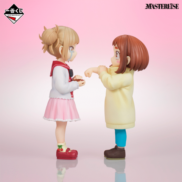 Ochaco y Toga de niñas My Hero Academia "En la cima de la felicidad" Ichiban Kuji E
