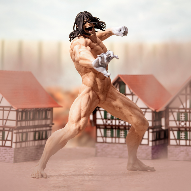Eren Titán Shingeki no Kyojin GigantiX Sega