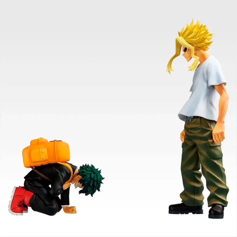 Izuku Midoriya y All Might My Hero Academia "La historia de cómo convertirse en el mejor héroe" Ichiban Kuji A