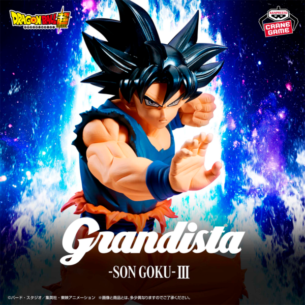 Goku Ultra Instinto Dragon Ball "Grandista" CraneGame
