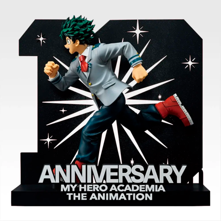 Izuku Midoriya 10 aniversario My Hero Academia "La historia de cómo convertirse en el mejor héroe" Ichiban Kuji LAST ONE