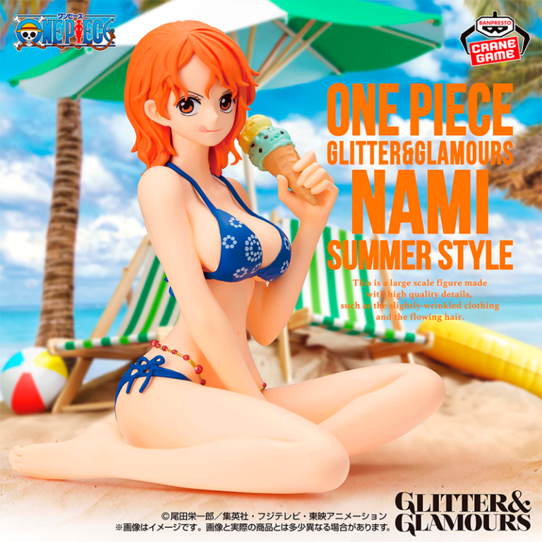Nami One Piece "Glitter&Glamours Verano" CraneGame